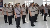 Jabatan Kabag Log,Kasat Binmas Polres Lebak dan Enam Kapolsek Jajaran Resmi diserahterimakan