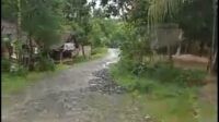 Proyek Rehabilitasi Jalan Di Anggalan Senilai 100 Juta Diduga Tidak Sesuai RAB  Dan Asjad