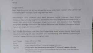 Berharap Di Selesaikan Di Kantor Desa, Pemdes Sumur Bandung Tolak Undangan Balik PT ULI