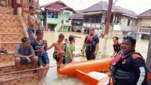 Kepala BPBD PALI Junaidi  :  “Empat Titik Lokasi Banjir di Pendopo, Kami Siap Siaga Patroli 24 jam”