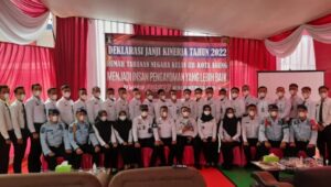 Deklarasi Janji Kinerja Menuju WBK/WBBM Tahun 2022