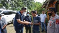 Ketum Kadin Banten Berikan Santunan Kepada Korban Gempa