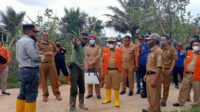 Wabup Pali Tinjau Wilayah Rawan Banjir Di Rejosari, Simpang Empat, Talang Pipa Dan Talang Tumbur