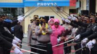 Sertijab Kapolres Lebak Di Iringi Upacara Farawell