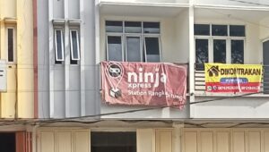 Ninja Ekspress Di Lebak Diduga Belum Kantongi Izin