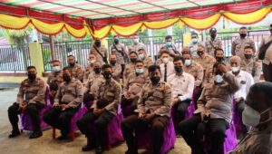 Kunjungan Kerja Kapolres Sorong Selatan ke Polsek Teminabuan, ini Pesannya