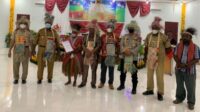 Kapolsek Teminabuan Hadiri Acara Pelantikan Badan Pengurus LMA Suku Gemna Kab Sorong Selatan