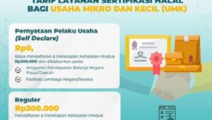 Kemenag Buka Pengajuan Sertifikasi Halal Gratis Bagi UMK Melalui Program Sehati