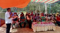 PERESMIAN OBJEK WISATA ALAM DANAU TAPUS SUMBEREJO, LURAH TALANG UBI UTARA : PEMERINTAH MENDUKUNG DIBUKANYA WISATA ALAM INI