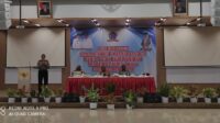 KASAT BINMAS POLRES SORONG SELATAN HADIRI RAKER PARA KEPALA DISTRIK KAB. SORONG SELATAN