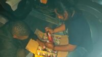 Berbagai Jenis Minuman Keras Berhasil diamankan Sat Res Narkoba bersama Polsubsektor Klamit Polres Sorong Selatan