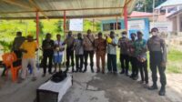satbinmas polres Sorong Selatan melakukan tatap muka dengan masyarakat kampung tegirolo