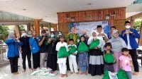 Peringati Internasional Women’s Day , PMII Komisariat Latansa Mashiro Adakan Lomba Dan Santunan Anak Yatim