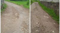 Warga Kp Bendung Ds Sumurbandung Jayanti Keluhkan Jalan Penghubung Antar Kampung Rusak Dan Berlubang