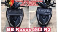 Curi Motor Di Jayanti, Dua Bandit Di Tangkap Di Rumah Kontrakan Di Cikupa