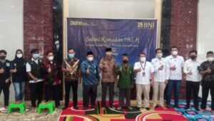 Safari Ramadhan, BNI Cabang Jababeka salurkan 434 Paket sembako & Bantuan Material Bangunan