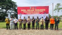 Polres Tanggamus Gelar Apel Pasukan Operasi Ketupat Krakatau 2022