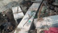 Tanpa Papan Anggaran, Pembangunan U-Ditch Di Desa Kosambi Dalam, MekarBaru Di Duga Asal Jadi