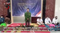 Safari Ramadhan BNI Cabang Jababeka Berbagi Sembako Dan Berikan Bantuan Bahan Material Masjid Al Akbar