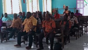Persekutuan Kaum Bapa (PKB) Gereja GKI Bakal Klasis Aitinyo Melaksanakan Ibadah Perdana dan Evaluasi pelayanan