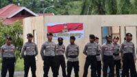 Polres Sorong Selatan Gelar Upacara Penutupan Pembinaan dan Pelatihan Bintara Afirmasi Otsus T.A 2021