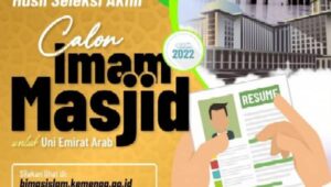 Inilah Nama 33 Peserta Calon Imam Masjid Untuk Uni Emirat Arab