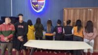 Prostitusi Online Berkedok Panti Pijat di Ruko Mardigras Citra Raya Di Gerebek Polda Banten
