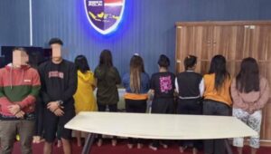 Prostitusi Online Berkedok Panti Pijat di Ruko Mardigras Citra Raya Di Gerebek Polda Banten