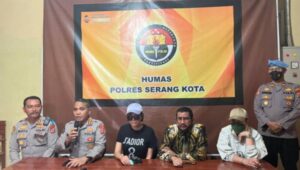 Polresta Serang Kota Gelar Press Conference Terkait Pemanggilan Nikita Mirzani