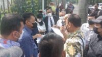 Suasana Pemeriksaan Setempat  Sengketa Lahan di Jakarta Barat Sempat Tegang