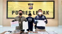 Basmi Perjudian Togel, Sat Reskrim Polres Lebak Amankan Pelaku dan Barang Bukti
