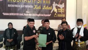 Terpilih Jadi Ketua IPSI Lebak,Nabil Jayabaya Janjikan Umroh Bagi Atlet Yang Berhasil Di laga Popda X