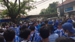 Dinilai Ada Penjegalan Investasi, Badak Banten Perjuangan Kembali Geruduk Dinas PTSPP Lebak