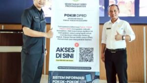 Ciptakan Transparansi Informasi Dan Permudah Masyarakat Dalam Menampung Aspirasi, DPRD Banten Luncurkan Aplikasi “POKIR DPRD”