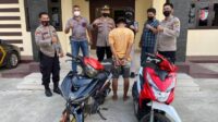 Dibackup Tekab 308 dan Polsek Kota Agung, Seorang Tersangka Curanmor Dibekuk Polsek Talang Padang