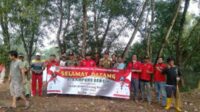 Peringati Bulan Bakti Gotong Royong, PBB Ranting Desa Jaya Sampurna lakukan Bersih Bersih