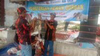 PP Dan Peradi Lebak Potong Hewan Kurban Satu Ekor Sapi Dan Dua Ekor Kambing