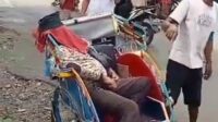 Ini Penuturan Saksi Meninggalnya Tukang Becak Di Rangkasbitung