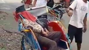 Ini Penuturan Saksi Meninggalnya Tukang Becak Di Rangkasbitung