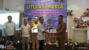 PWI Kabupaten Tangerang dan Kades Gelar Literasi Media