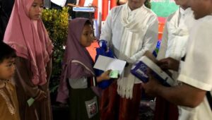 Peringati HUT RI Ke 77, Paguyuban Muhajirin adakan Santunan dan Pembagian Sembako