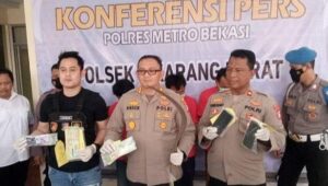 Unit Reskrim Polsek Cikarang barat, Amankan 5 curas dan Begal