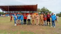 CAMAT TALANG UBI BUKA TURNAMEN KNPI CUP U-12 TAHUN 2022 TINGKAT KECAMATAN TALANG UBI