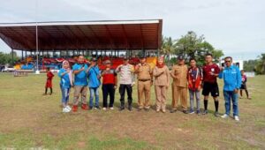 CAMAT TALANG UBI BUKA TURNAMEN KNPI CUP U-12 TAHUN 2022 TINGKAT KECAMATAN TALANG UBI
