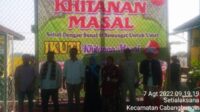 PGTP dan PERSIKINDO Adakan Bakti Sosial Sunatan Masal
