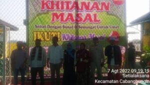 PGTP dan PERSIKINDO Adakan Bakti Sosial Sunatan Masal