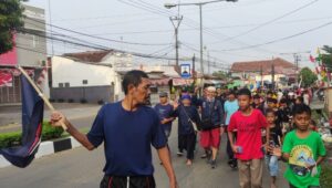 Peringati HUT Ri, Warga Mc Timur Adakan Jalan Santai