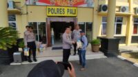 Kapolres PALI Bagikan Bansos Ke Awak Media Yang Tergabung Dalam Group Rillis Polres Pali