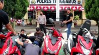 Ini Modus dan Daftar Sepeda Motor yang Diamankan Tekab 308 Polres Tanggamus