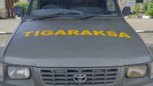 Waduh, Plat Nomor Mobil Dinas Satpol PP Kecamatan Tigaraksa Mati Plat